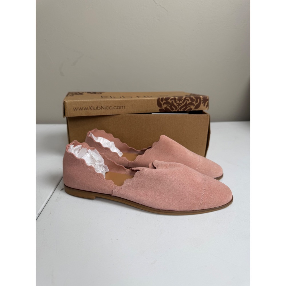 Klub Nico Blush‎ Suede Women's shoes with Box size 39 (9)